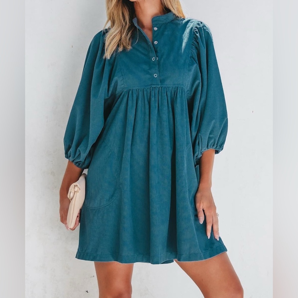 NWT Corduroy Dress - Picture 5 of 8
